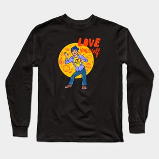 Love yourself buddy Long Sleeve T-Shirt